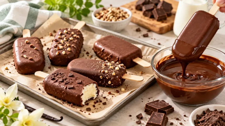 Eskimo Pie Popsicles Recipe