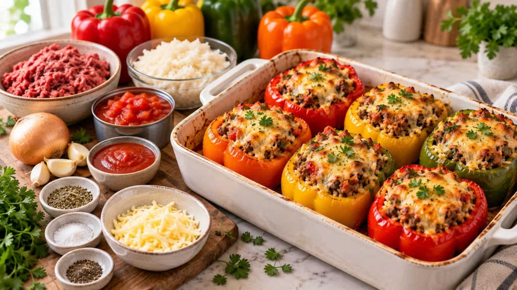 Loaded Stuffed Bell Peppers
