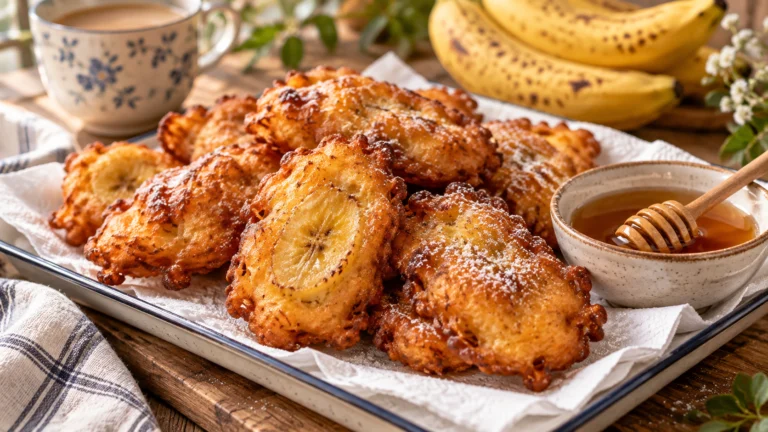 Quick and Easy Banana Fritters